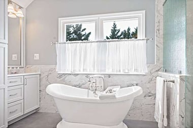 Beautiful Spa-like Master Bathroom Remodel in Centreville