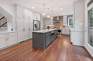 From Traditional to Contemporary, A Beautiful Reston Interior Remodel Shines