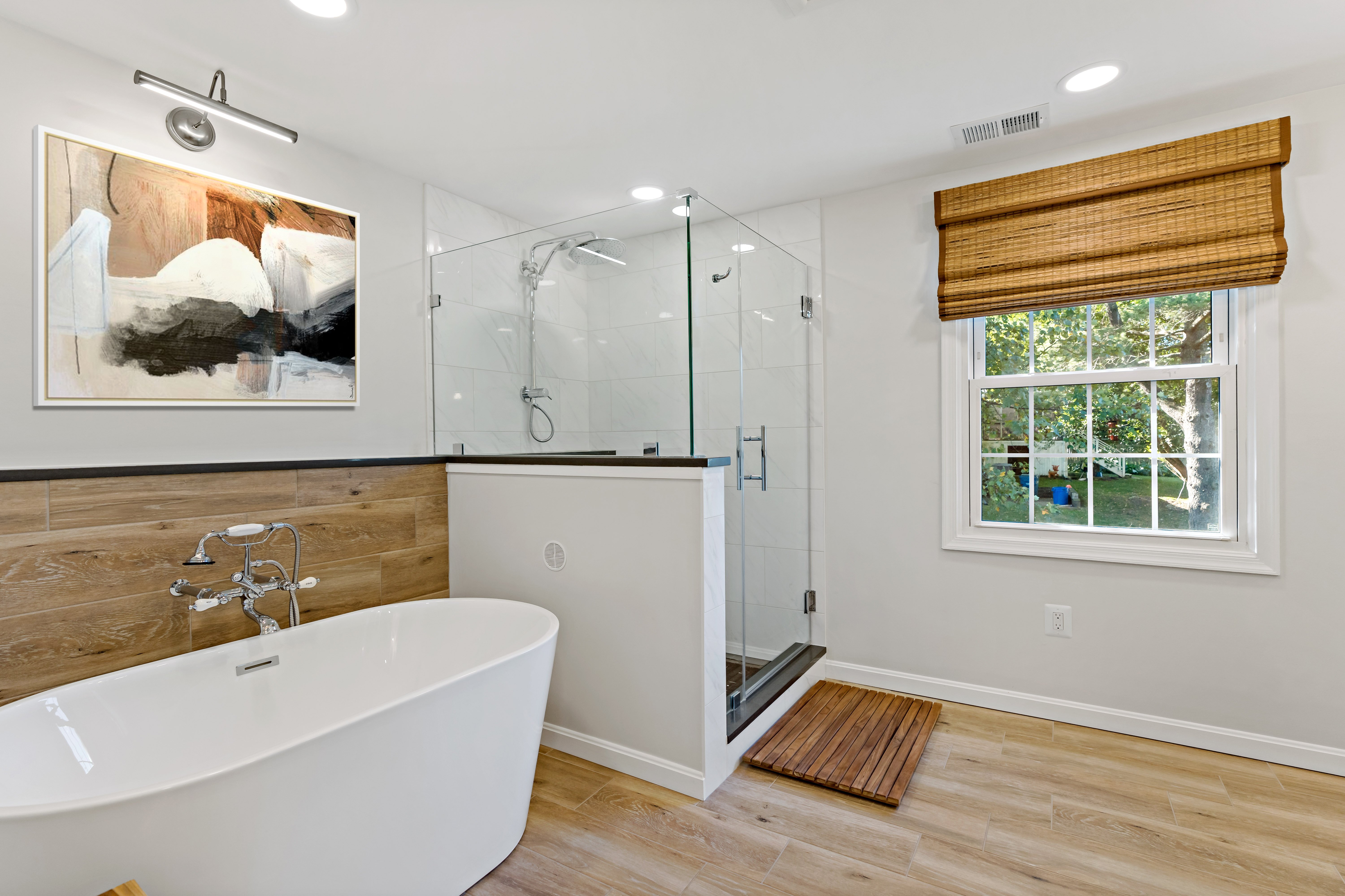Herndon Primary Bathroom Inspired by “Hygge”