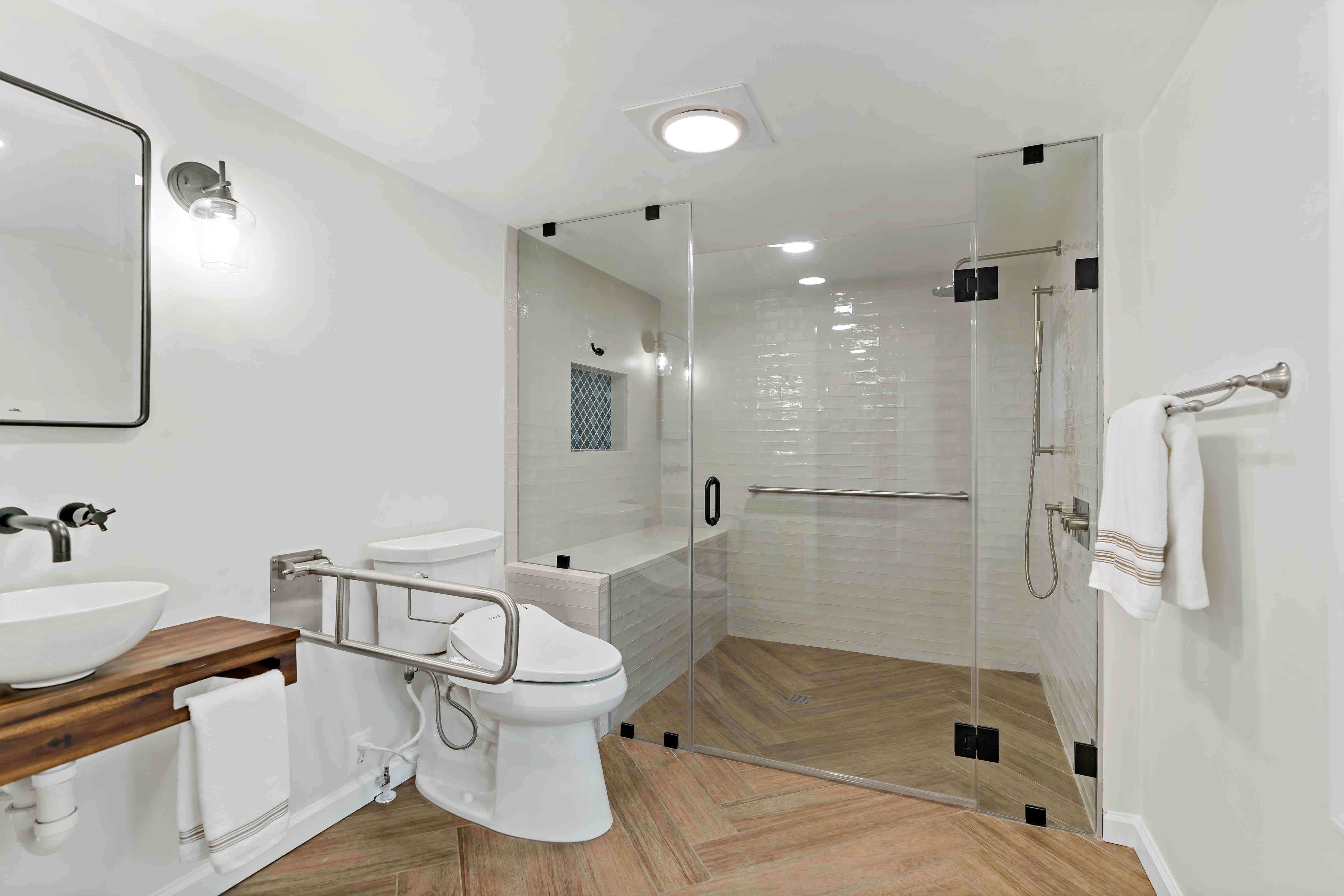 bathroom remodeling with an ada project